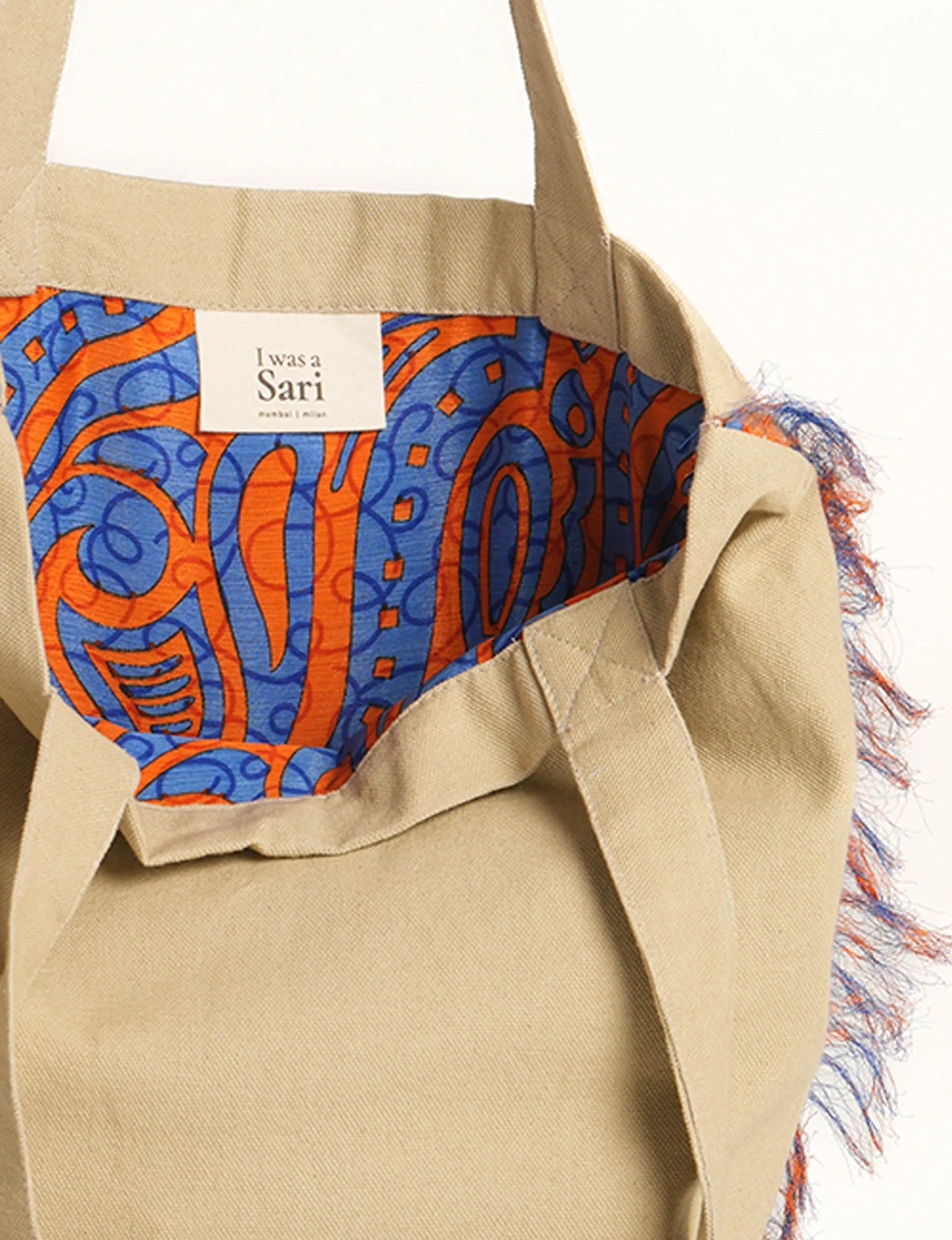 FRINGE SHOPPER BAG