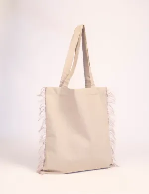 FRINGE SHOPPER BAG