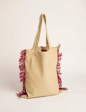 FRINGE SHOPPER BAG