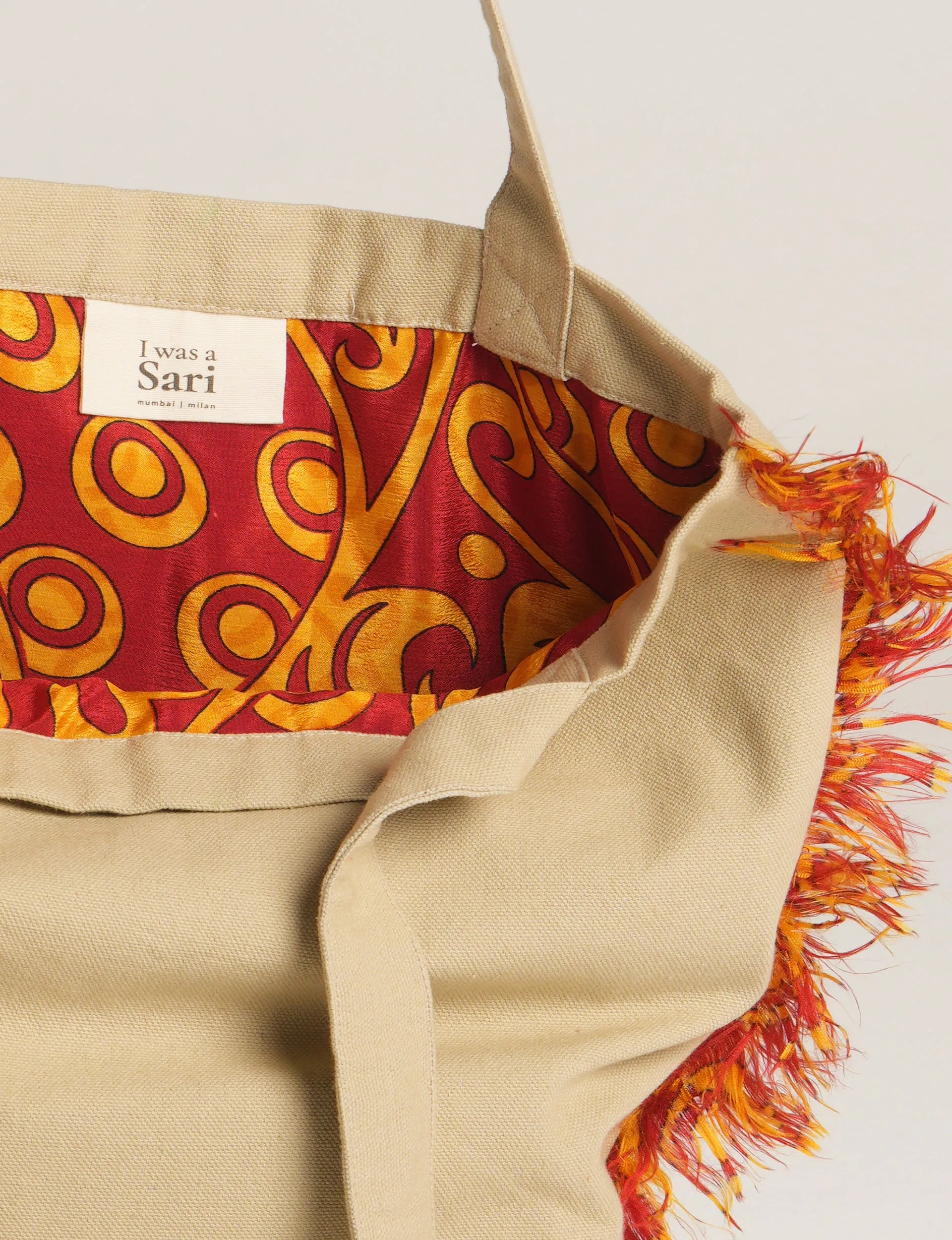 FRINGE SHOPPER BAG
