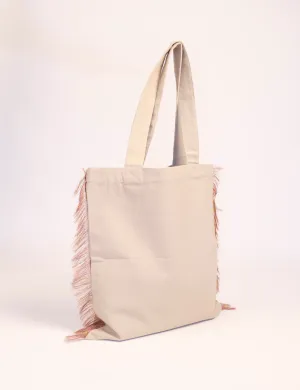 FRINGE SHOPPER BAG