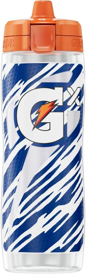 Gatorade Gx NFL Non-Slip Squeeze Bottles, Gx Hydration System, & Gx Sports Drink Concentrate Pods