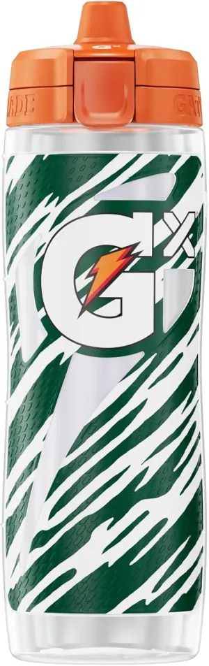 Gatorade Gx NFL Non-Slip Squeeze Bottles, Gx Hydration System, & Gx Sports Drink Concentrate Pods