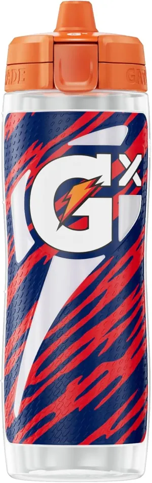 Gatorade Gx NFL Non-Slip Squeeze Bottles, Gx Hydration System, & Gx Sports Drink Concentrate Pods