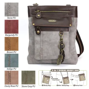 Gemini Crossbody - Feather