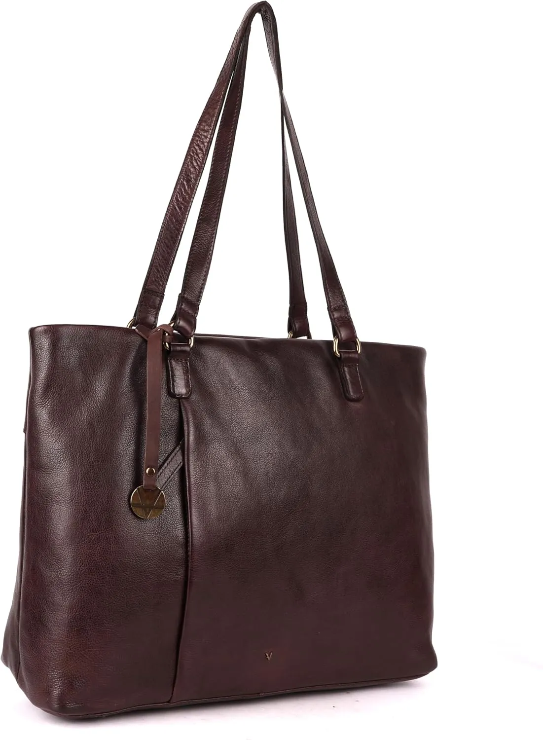 Genuine Italian Leather Women's Tote Handbags, Satchel Purse Ladies Shoulder Bags with Top Handle
