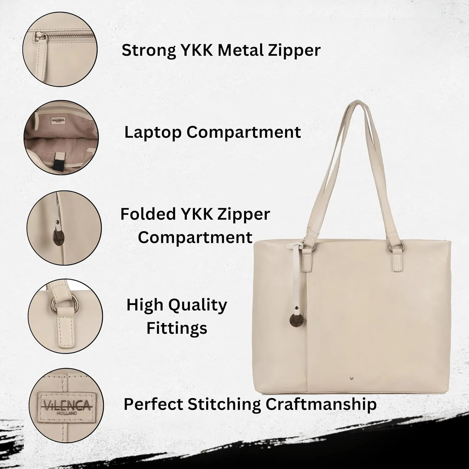 Genuine Italian Leather Women's Tote Handbags, Satchel Purse Ladies Shoulder Bags with Top Handle