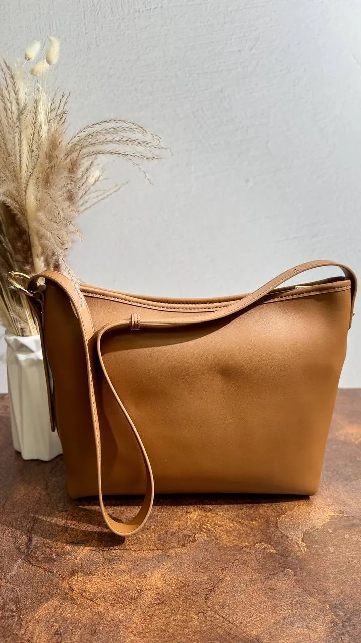Genuine Leather and Suede Bag — Perfection of Style and Elegance