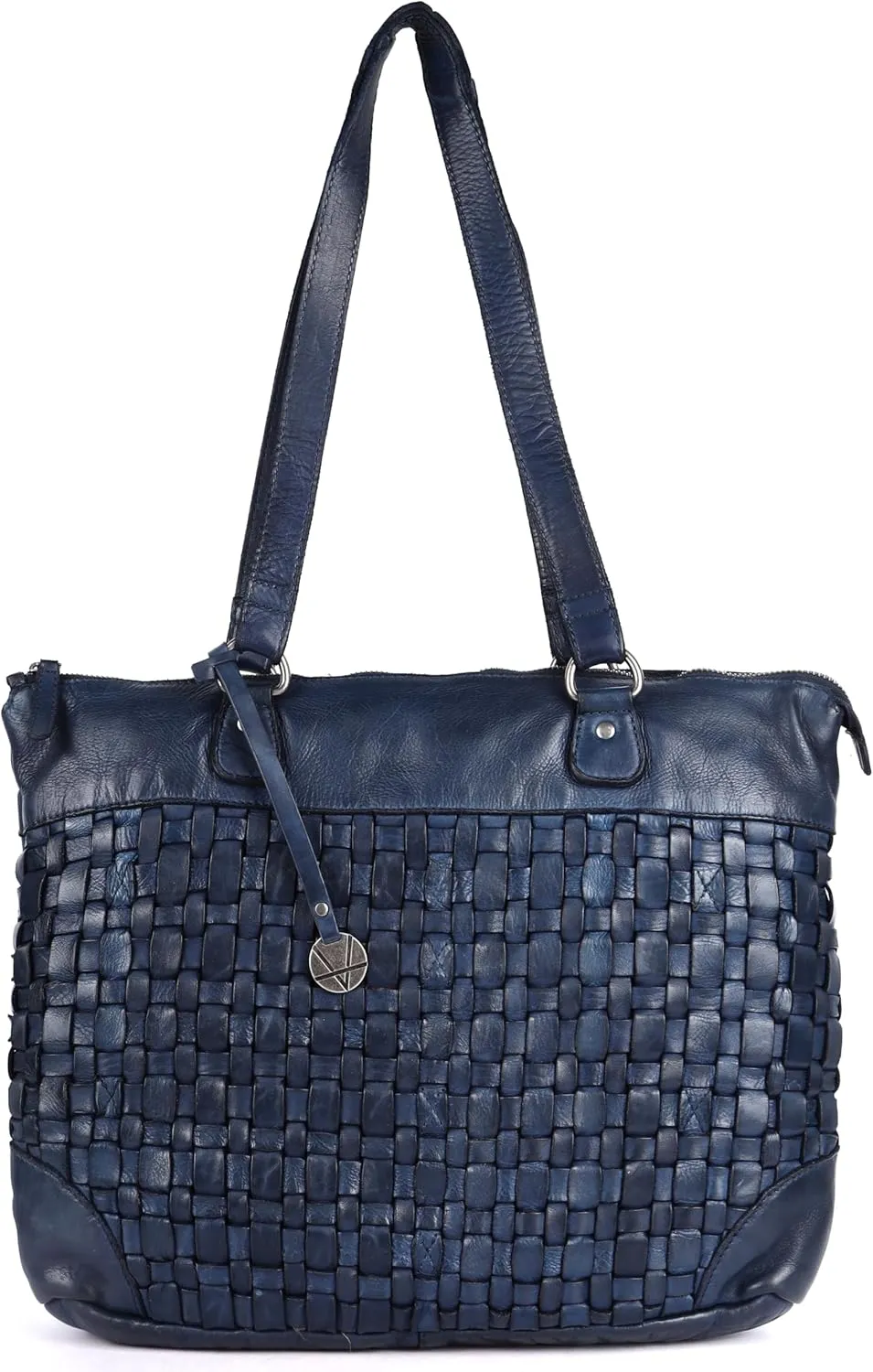 Genuine Leather Women's Tote Handbags, Satchel Purse Ladies Shoulder Bags with Top Handle