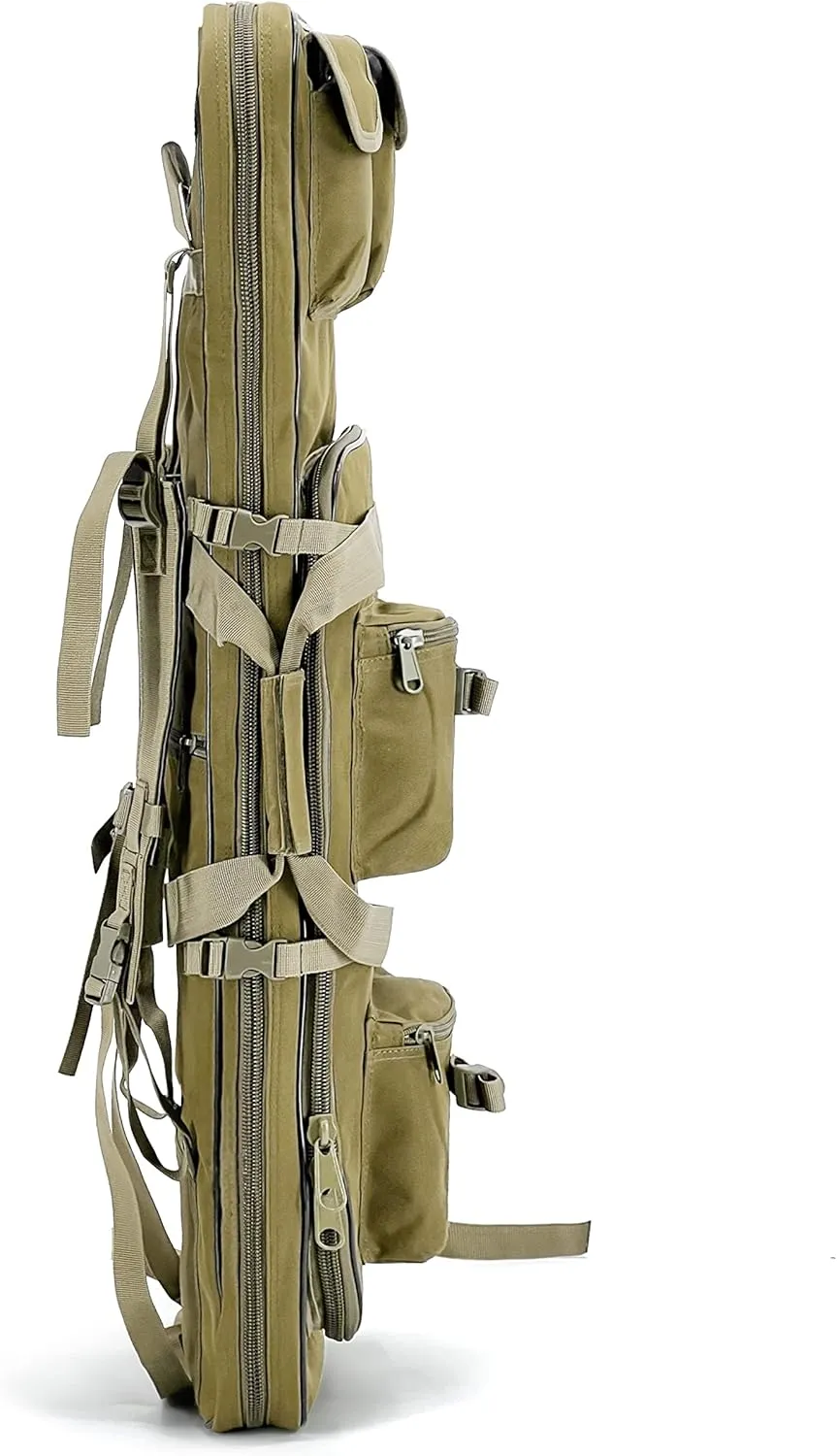 Gespann Tactical Rifle Backpack Soft Rifle Case Rifle Storage Holder for Hunting Trekking Hiking Fishing Rod Bag