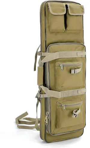Gespann Tactical Rifle Backpack Soft Rifle Case Rifle Storage Holder for Hunting Trekking Hiking Fishing Rod Bag