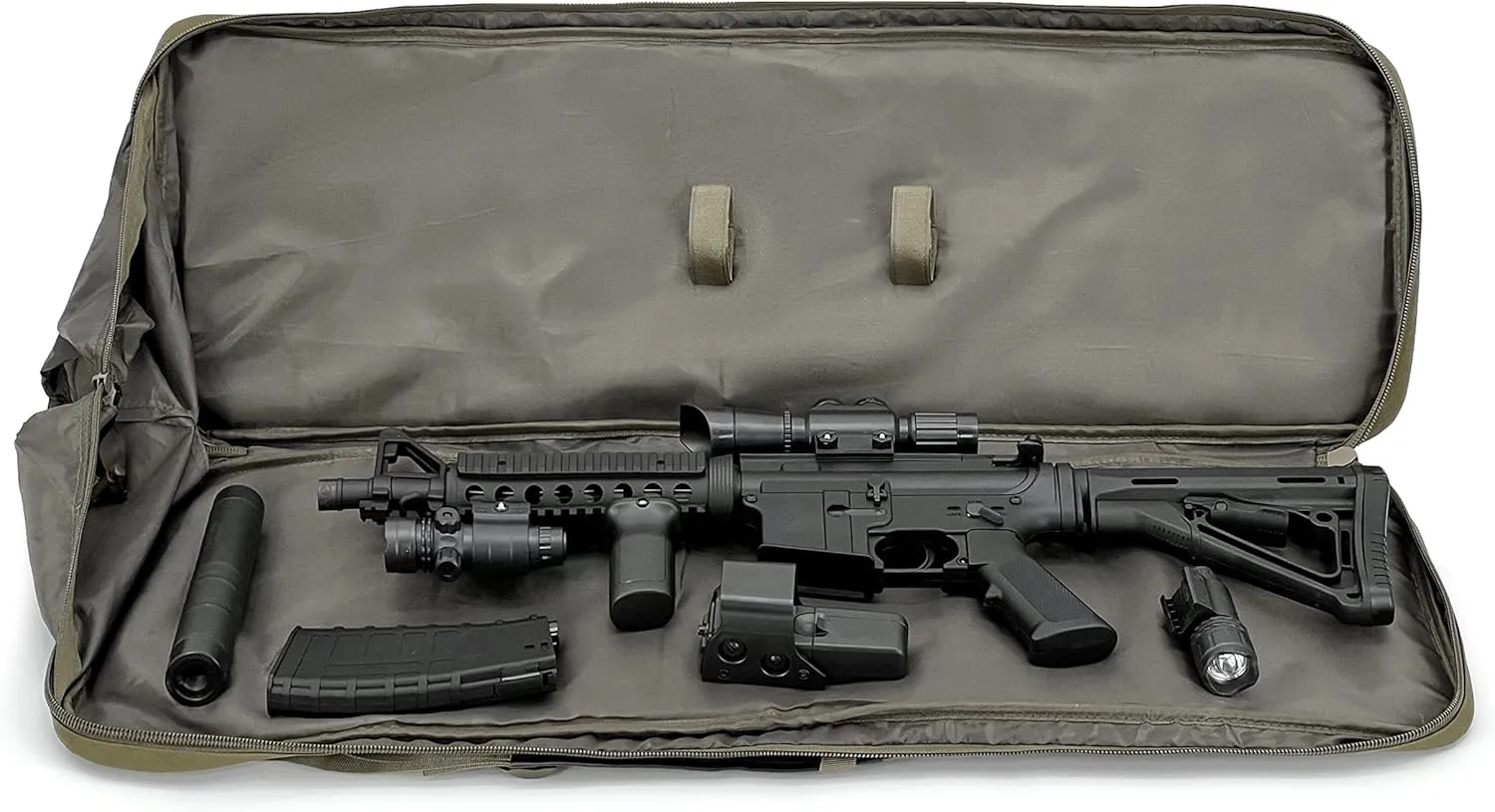 Gespann Tactical Rifle Backpack Soft Rifle Case Rifle Storage Holder for Hunting Trekking Hiking Fishing Rod Bag
