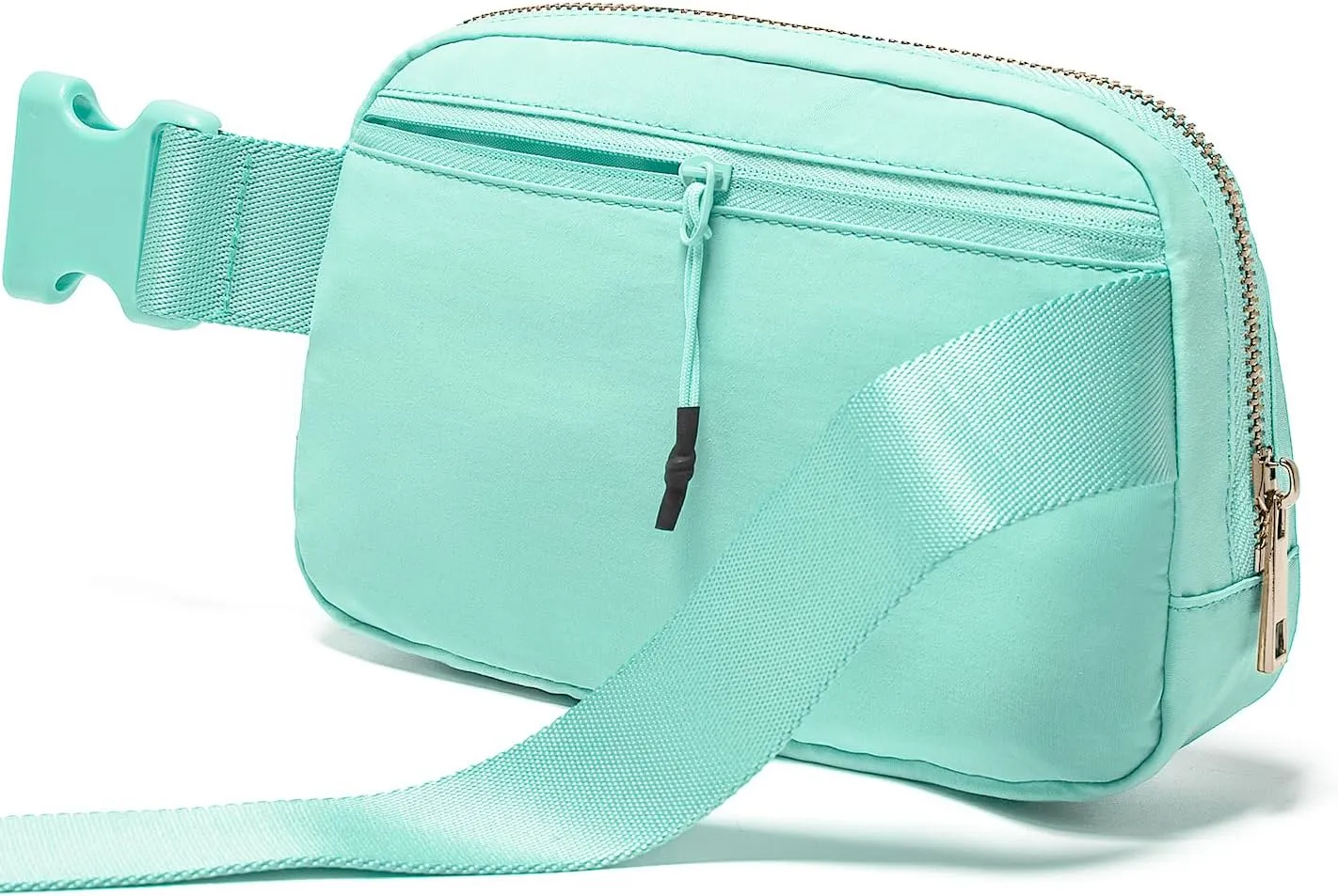 Gitus Belt Bag Fanny Pack Crossbody Bags with Initial Letter Patch Cute Stuff Birthday Gifts for Teenager Girls Trendy Preppy Stuff for Teen Girls Cool Stuff for Teens (Mint Green-V)