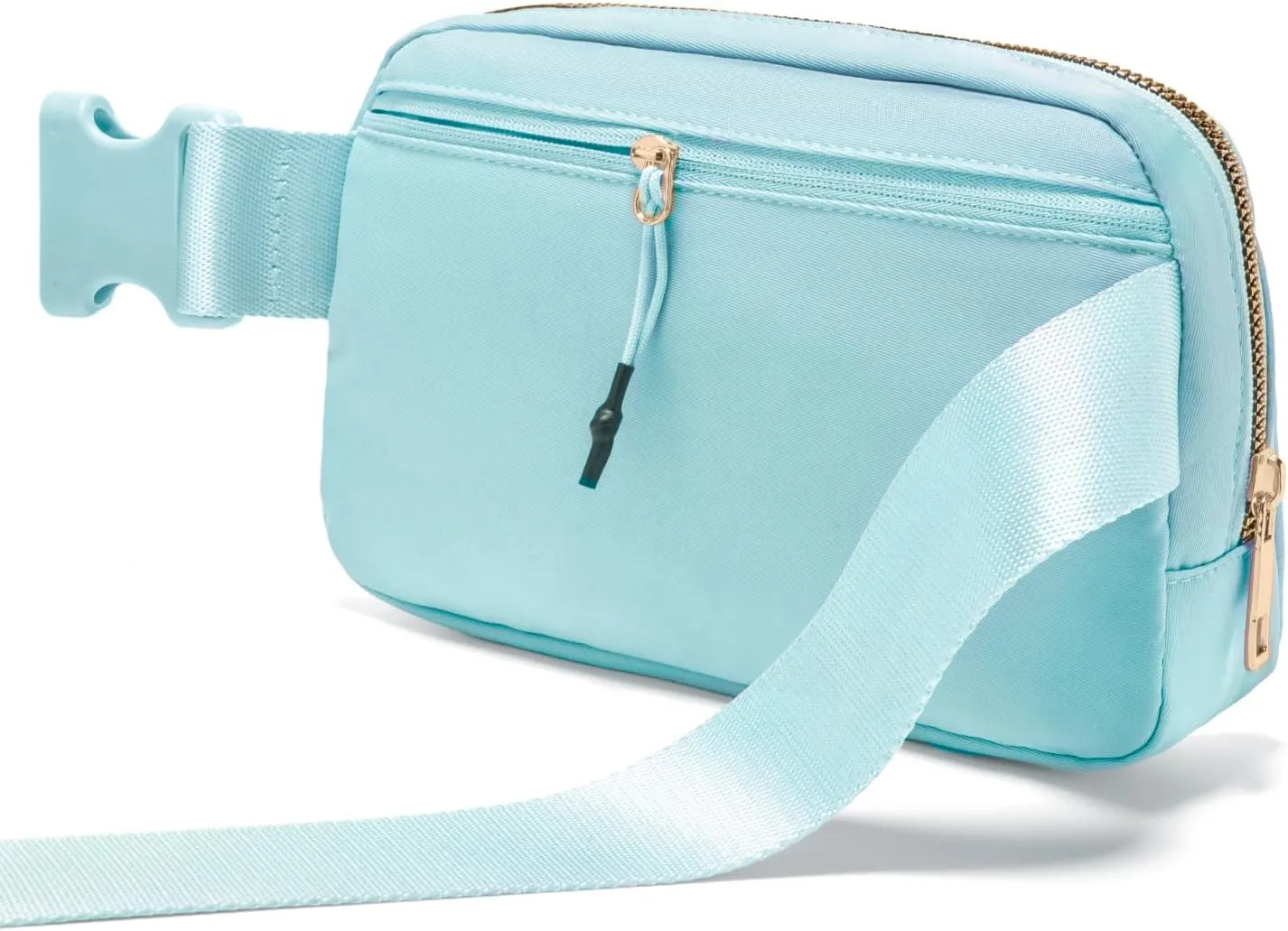 Gitus Birthday Gifts for 8 9 10 11 12 13 Year Old Girls Personalized Fanny Pack Crossbody Bags with Initial Letter Patch Belt Bag for Teen Girls Cute Trendy Stuff Travel Essentials (Icingblue-G)