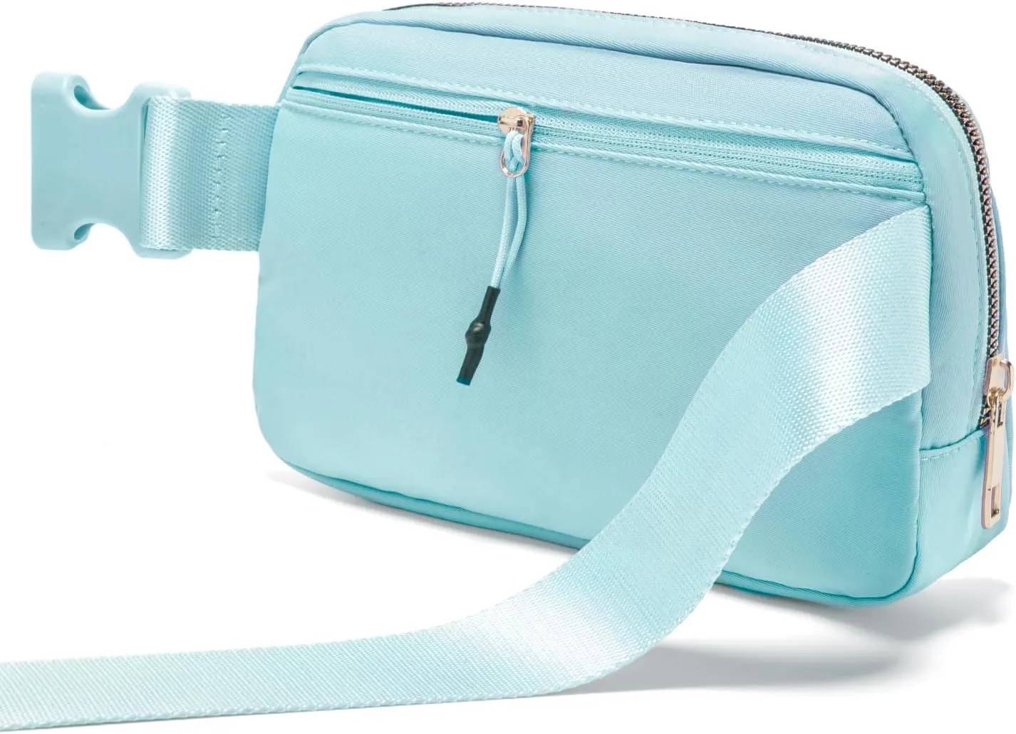 Gitus Birthday Gifts for 8 9 10 11 12 13 Year Old Girls Personalized Fanny Pack Crossbody Bags with Initial Letter Patch Belt Bag for Teen Girls Cute Trendy Stuff Travel Essentials (Icingblue-S)