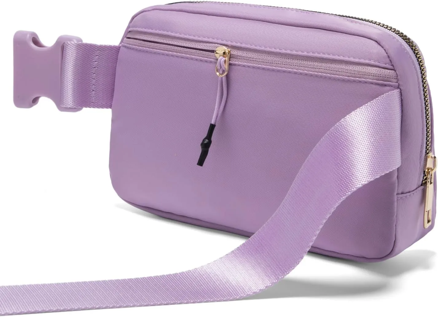Gitus Birthday Gifts for 8 9 10 11 12 13 Year Old Girls Personalized Fanny Pack Crossbody Bags with Initial Letter Patch Belt Bag for Teen Girls Cute Trendy Stuff Travel Essentials (Lavender-L)