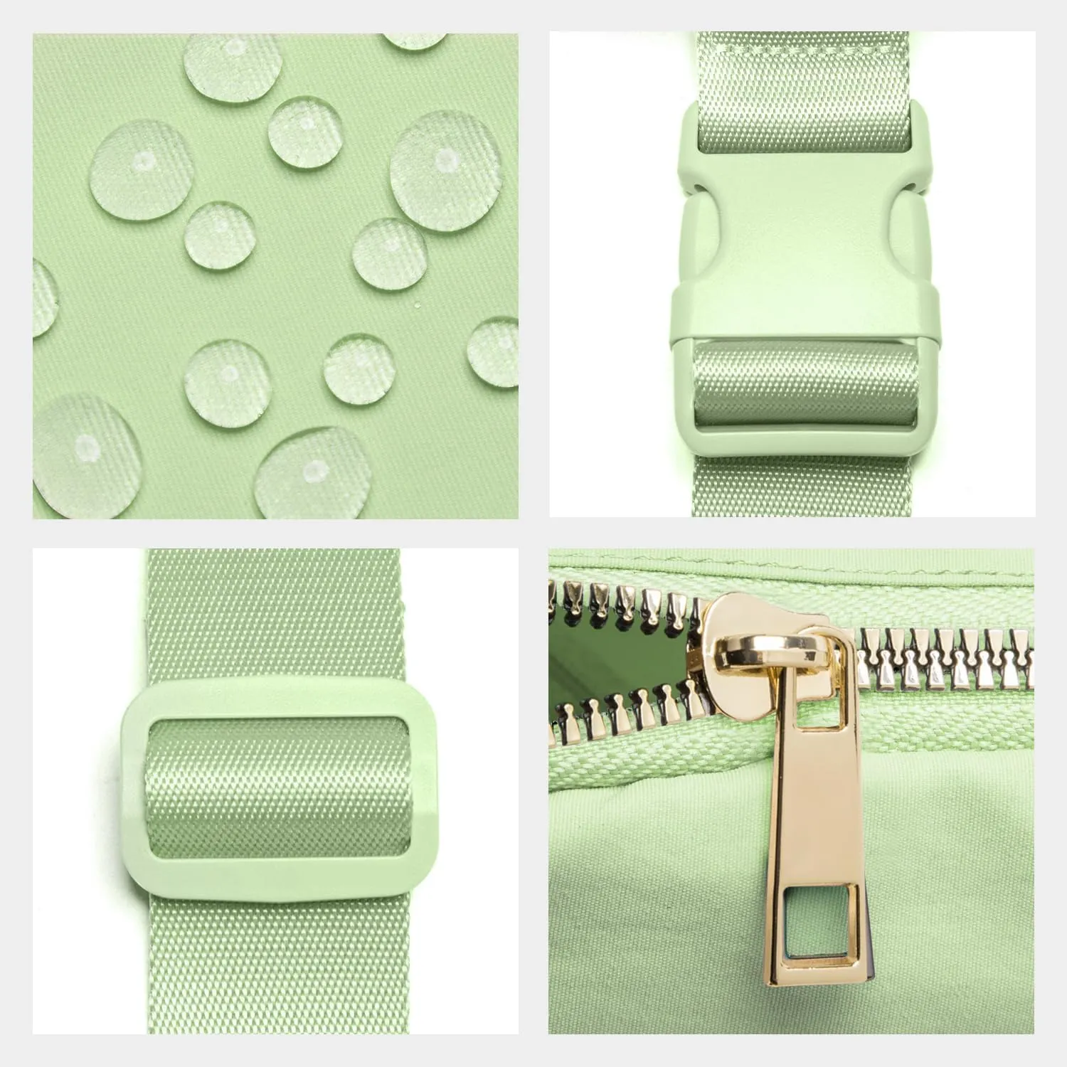 Gitus Gifts for 8 9 10 11 12 Year Old Girls Belt Bag Fanny Pack Crossbody Bags with Initial Letter Patch Cute Stuff Birthday Gifts for Teen Girls Women Personalized Trend Stuff (Light Green-E)