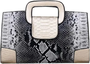 Goclothod Top Handle Satchel Women Vintage Flap Tote Clutch Handbag Crossbody Shoulder Bag Purse