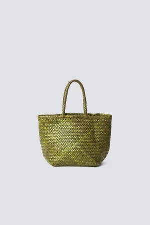 Grace Basket Small Bamboo Green