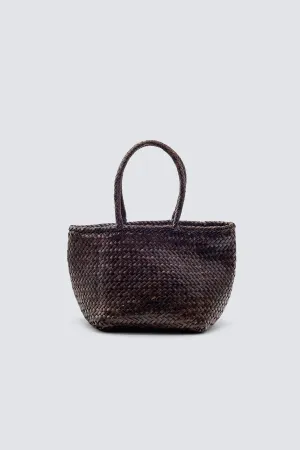 Grace Basket Small Dark Brown
