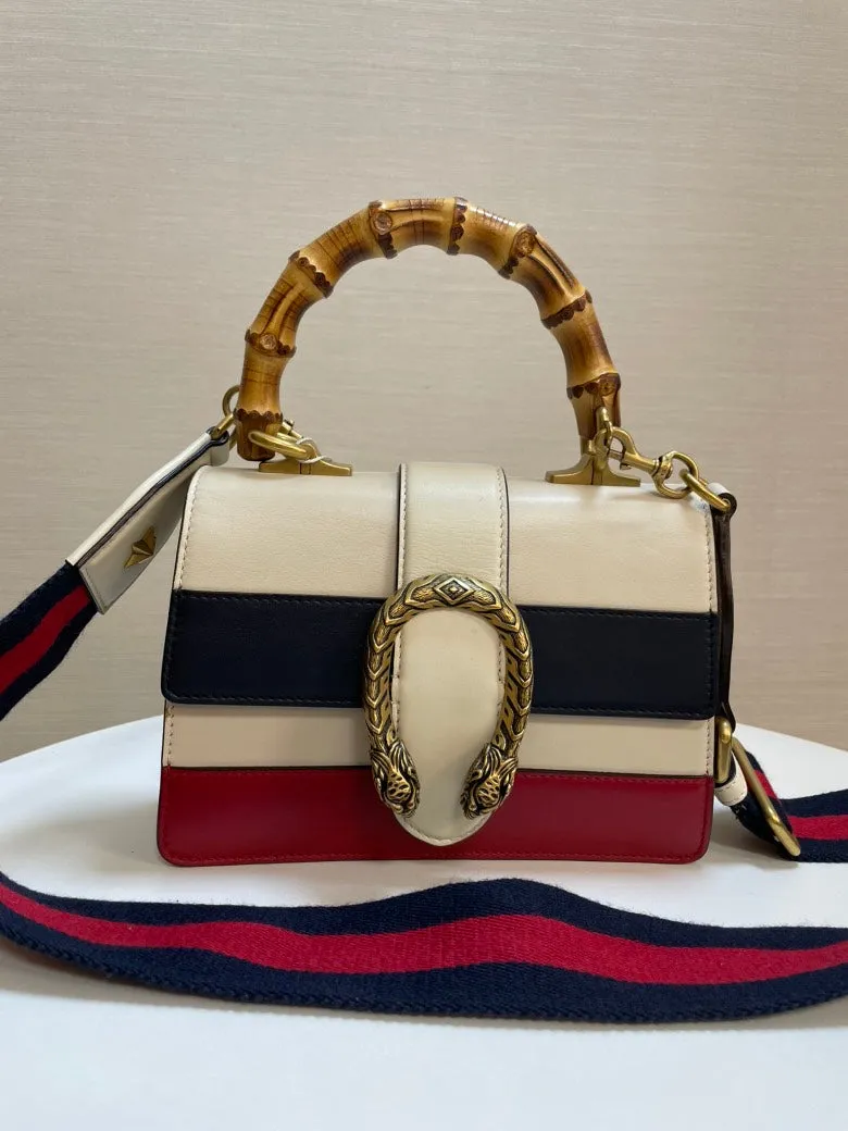 Gucci Multicolor Dionysus Top Handle Bag