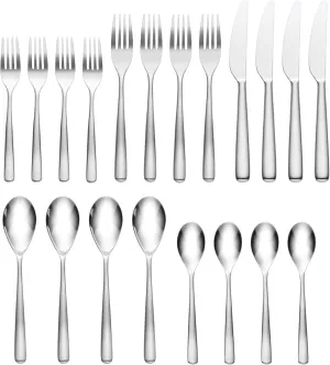 Hampton Forge 725B020Hsn Ella Satin Fade 20Pc Set 18/10