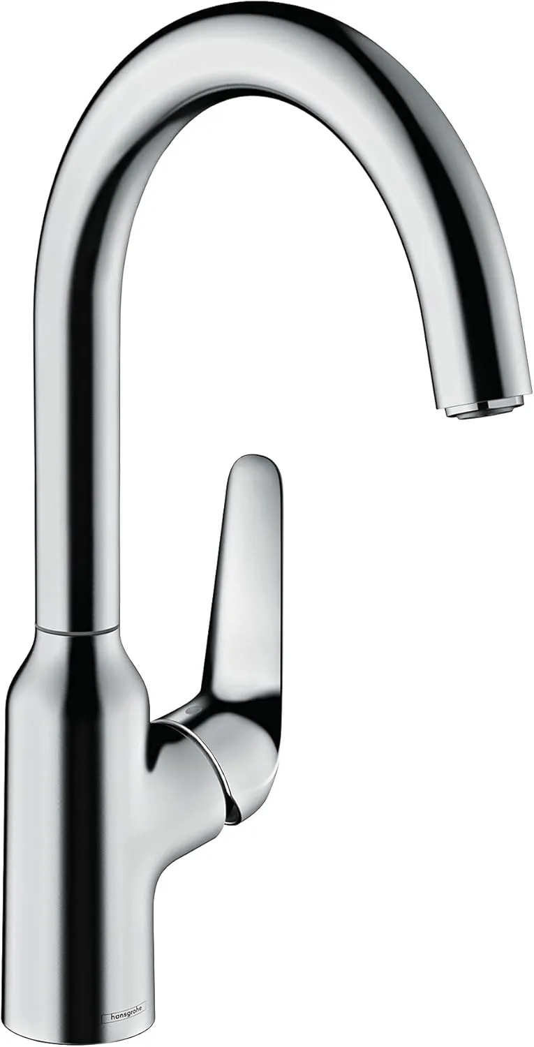 hansgrohe Focus N 14-inch Tall 1-Handle Bar Faucet in Chrome, 71802001