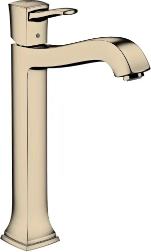 hansgrohe Metropol Classic Classic 1-Handle 1-Hole 13-inch Tall Bathroom Sink Faucet in Polished Nickel, 31303831
