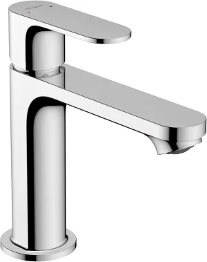 Hansgrohe Rebris S Contemporary 1-Handle 1-Hole 7-inch Tall Bathroom Sink Faucet in Chrome, 72517001