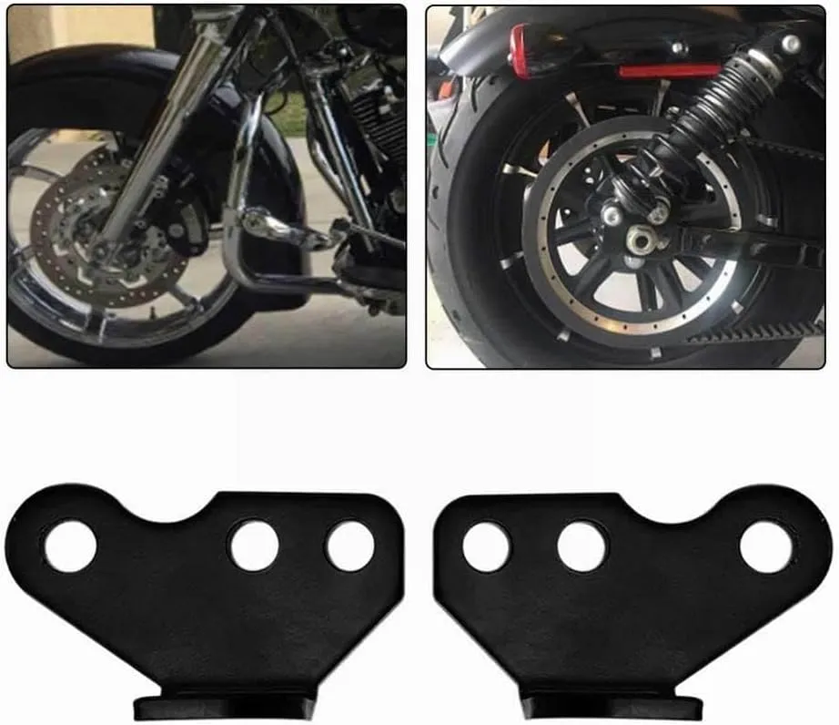 Harley Motorcycle Rear Lowering Kit 1''-2" Fits Harley Touring Glide Road King Hard Bags 1993-2001