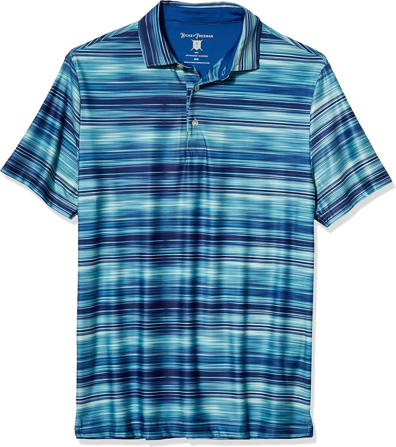 Hickey Freeman Men's Printed Polo