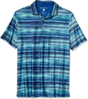 Hickey Freeman Men's Printed Polo