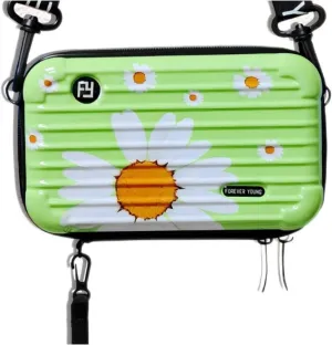 High Beauty Flowers Cosmetic Bags Mini Suitcase Bag Travel Toiletry Bag Shoulder Crossbody Bags Mobile Phone Bag