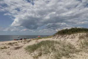 Historic Pictoric Photo- Beaches and Sand Dunes in Cape May, New Jersey 2 Fine Art Photo Reproduction 12in x 08in
