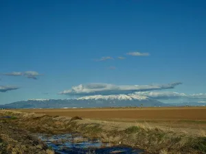 Historic Pictoric Photo- Rural Scene Near The Great Sand Dunes National Park and Preserve in Alamosa County, Colorado 1 Fine Art Photo Reproduction 14in x 11in