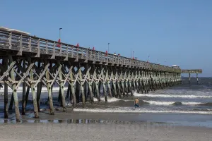 Historic Pictoric Photo- The Second Avenue Pier in Myrtle Beach, South Carolina 1 Fine Art Photo Reproduction 12in x 08in