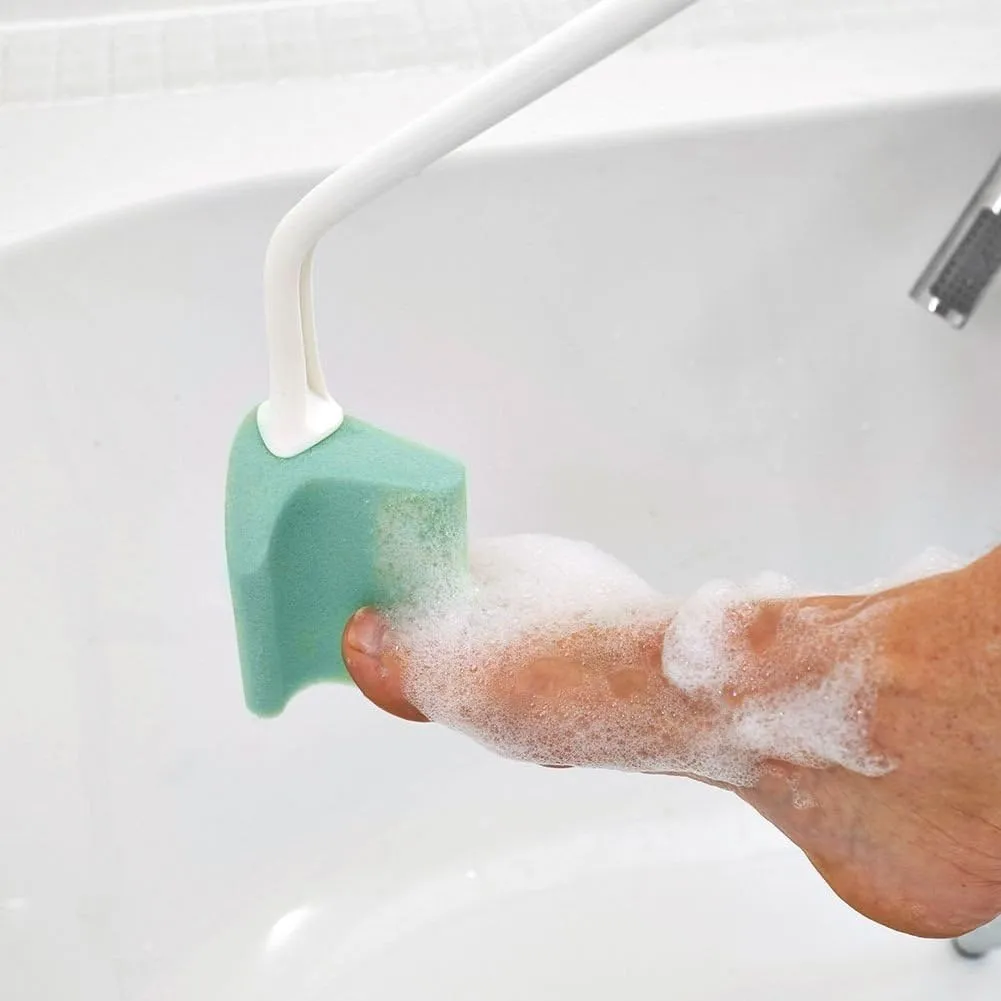 Home Beauty Spa Secure Hold Comfi Grip Foot Clean Scrub Sponge