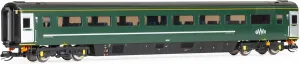Hornby TT:120 Gauge TT4031 GWR, Mk3 Trailer Standard Open, 42301 - Era 11 Rolling Stock - Coaches for Model Railway Sets