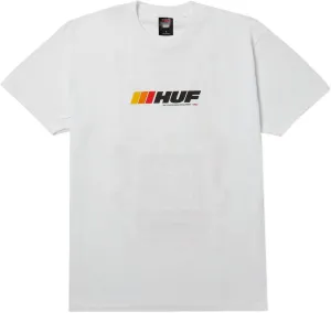 HUF x Toyota TRD Stickered T-Shirt for Men | Graphic Tee, Soft Cotton, Co-Branded Design, Printed Chest & Back