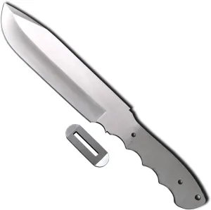 Hunting Knife Blade Blank 004 - 9Cr18MoV Stainless Steel - 13 3/4" OAL