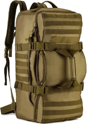 HUNTVP 60L Tactical Military Backpack Gear Sport Outdoor Assault Pack Rucksack Bag For Hunting Camping Trekking Travel