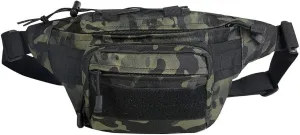 Huntvp Military Fanny Pack Tactical Waist Bag Pack Water-resistant Hip Belt Bag Pouch for Hiking Climbing Bumbag