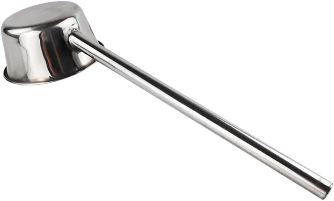 IMIKEYA Water Spoon Ladle Long Handle Kitchen and Garden Supplies Stainless Steel Bailer