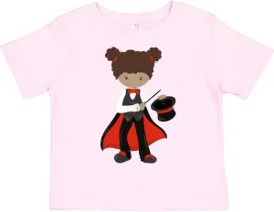 inktastic Magician Girl, African American Girl, Magic Wand Toddler T-Shirt