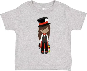 inktastic Magician Girl, African American Girl, Magician Hat Toddler T-Shirt