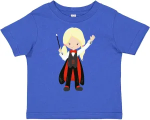 inktastic Magician Girl, Blonde Hair, Magic Trick, Wand Toddler T-Shirt