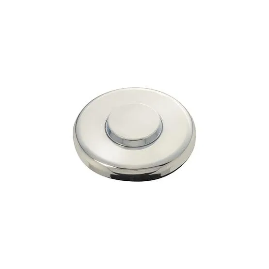 InSinkErator 78664E-ISE Decorative Air-Activated Switch-Button - Pioneer - Polished Nickel