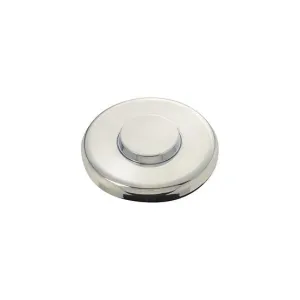 InSinkErator 78664E-ISE Decorative Air-Activated Switch-Button - Pioneer - Polished Nickel