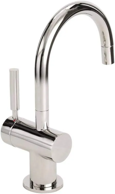 InSinkErator F-H3300PN Indulge Modern Hot Water Dispenser Faucet, Polished Nickel