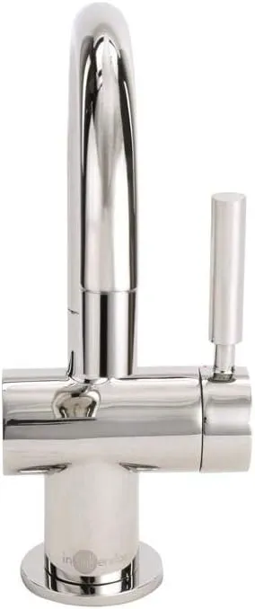 InSinkErator F-H3300PN Indulge Modern Hot Water Dispenser Faucet, Polished Nickel